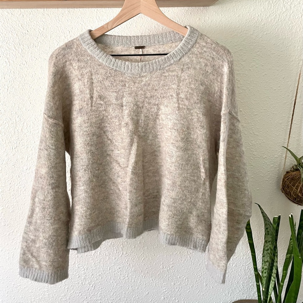 Free People heathered sweater